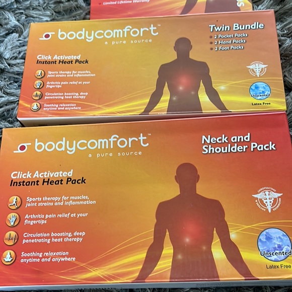 Body comfort complete heat packs new in box - Picture 3 of 7